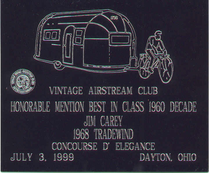 Vintage Airstream Award